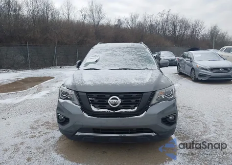 2019 Nissan Pathfinder Sl из США, поврежденный, VIN 5N1DR2MMXKC589555